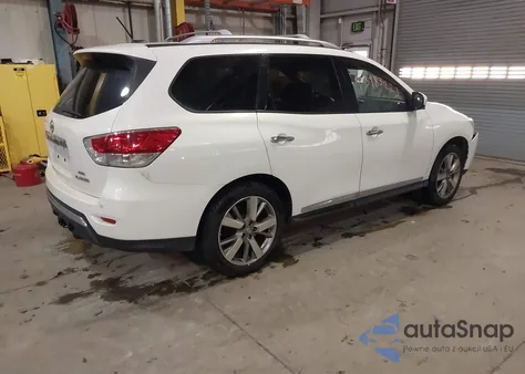 2013 Nissan Pathfinder Platinum from USA, damaged, VIN 5N1AR2MM1DC635120